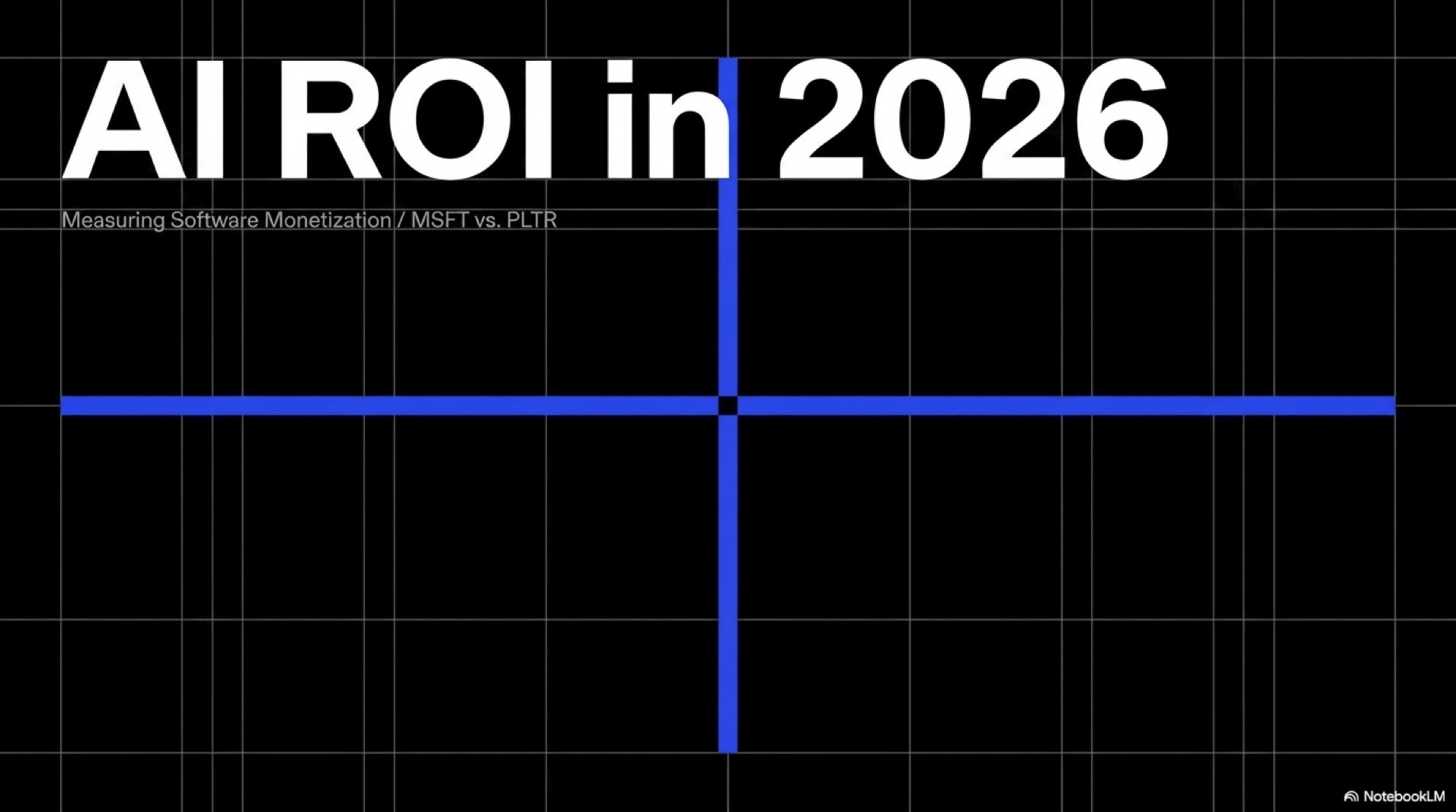 AI ROI in 2026 | Evaluating Software Monetization | MSFT vs. PLTR