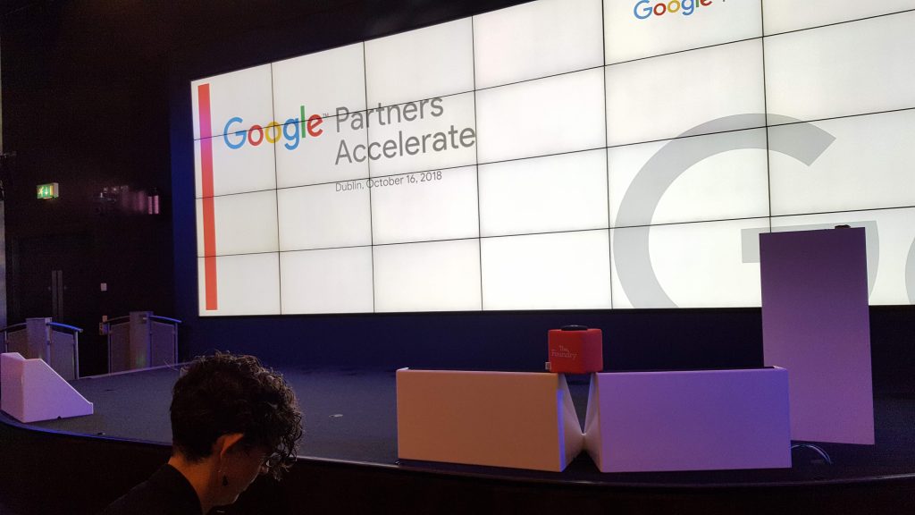 Hauptbühne - Google Premium Partner Award 2018