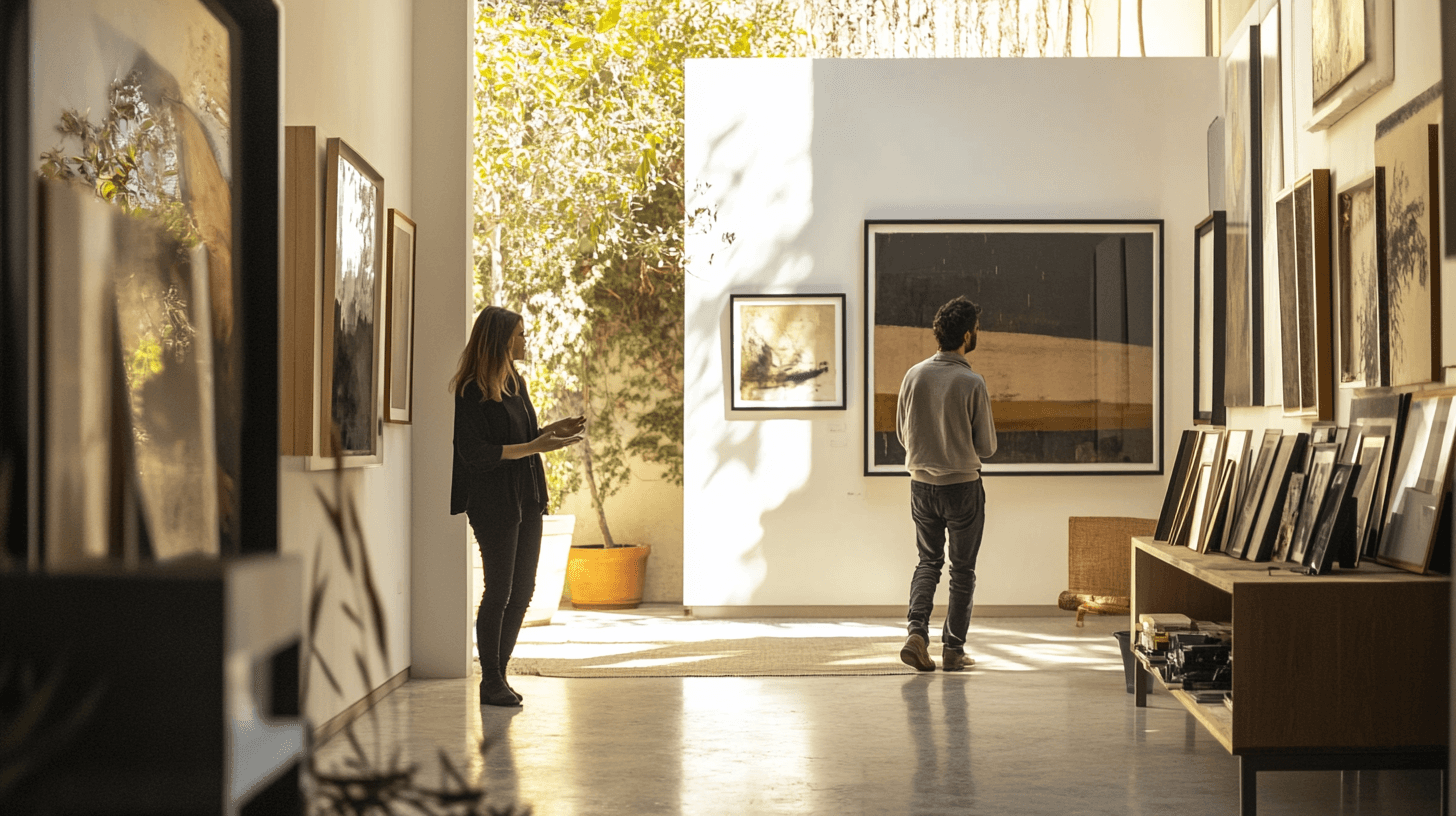 Appraiser in Collectors home