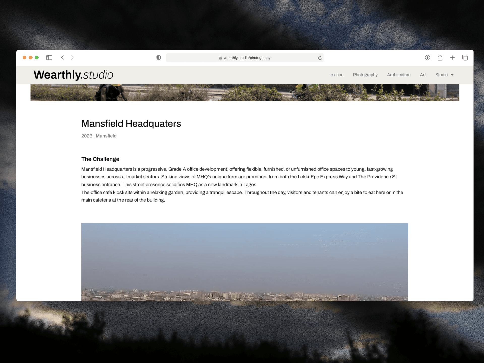 Anthony Jibueze Wearthly Project