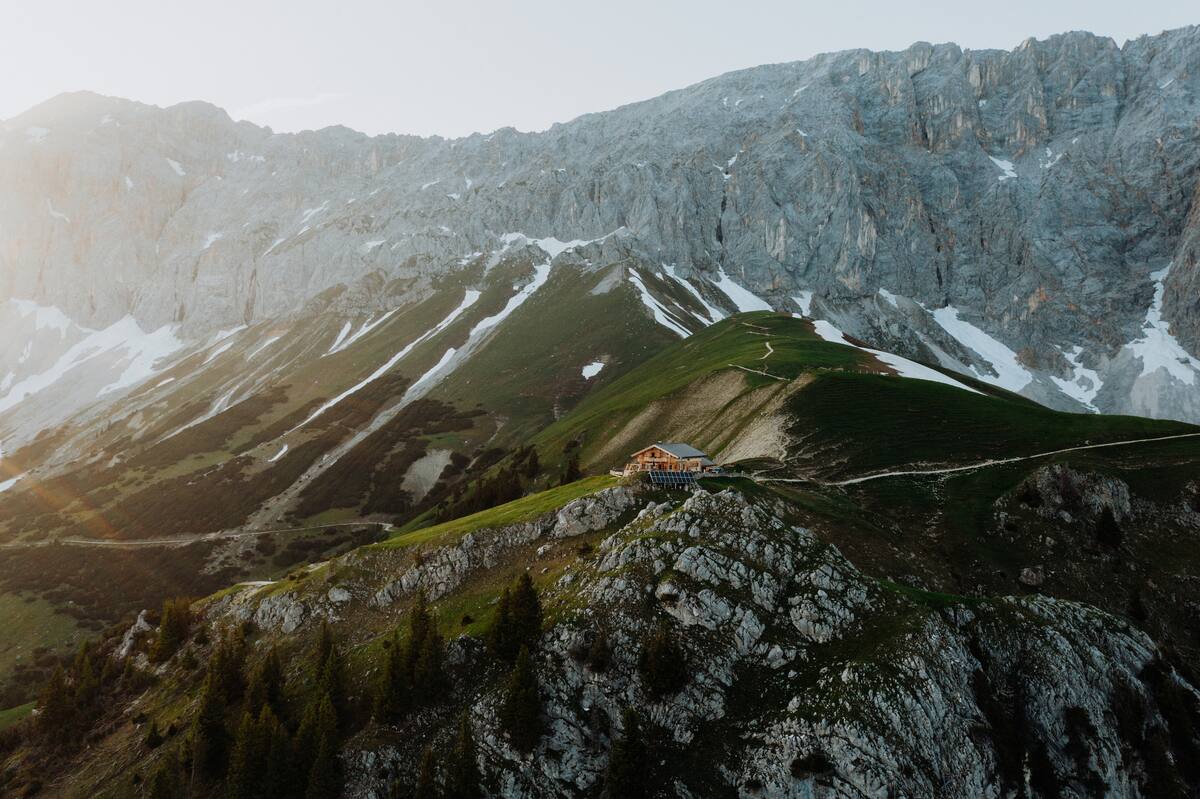 rotmoosalm bergpanorama