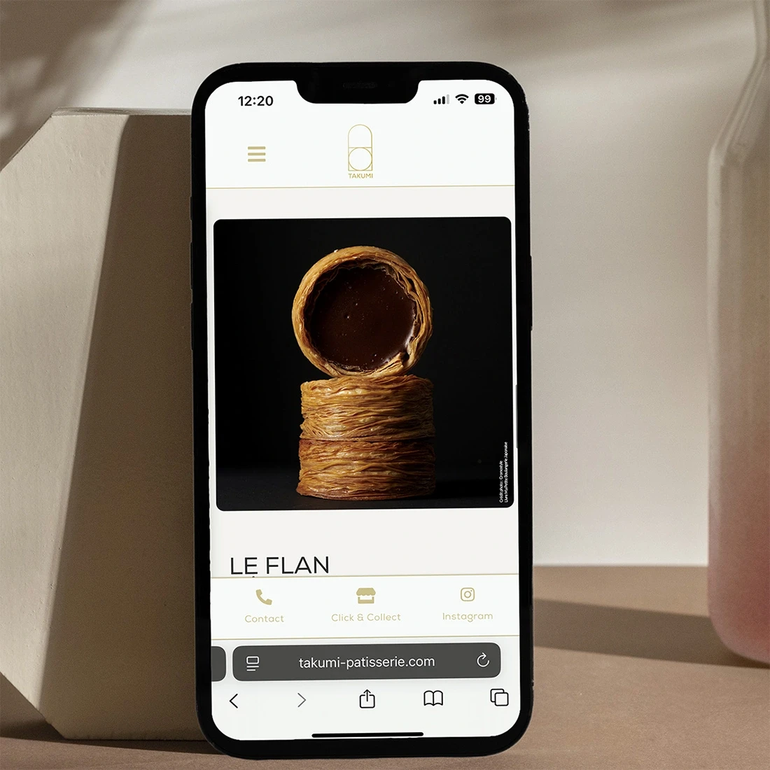 Interface mobile Takumi