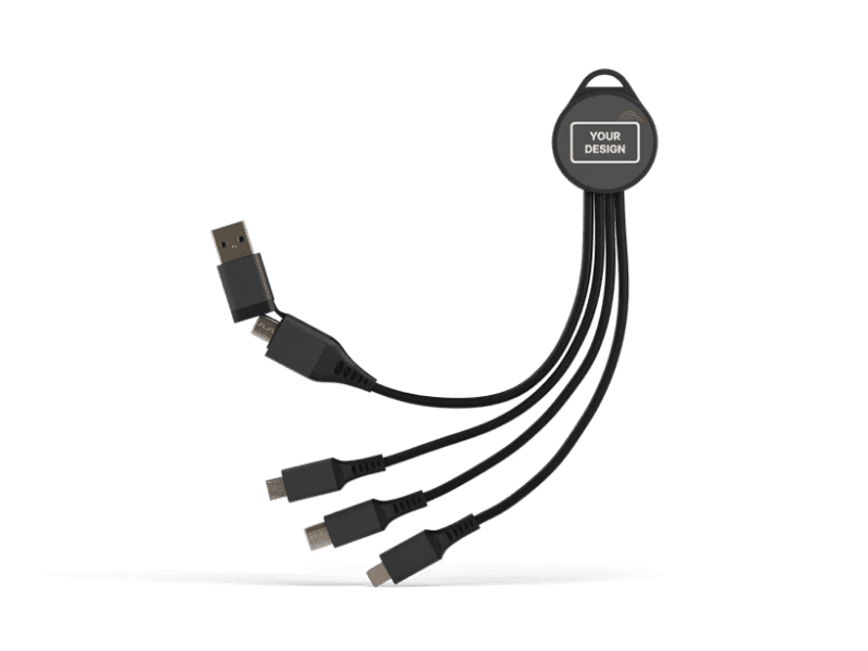 Black Charging cables