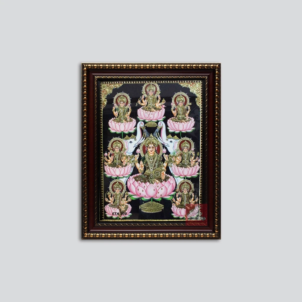 Ashtalakshmi Tanjore Painting