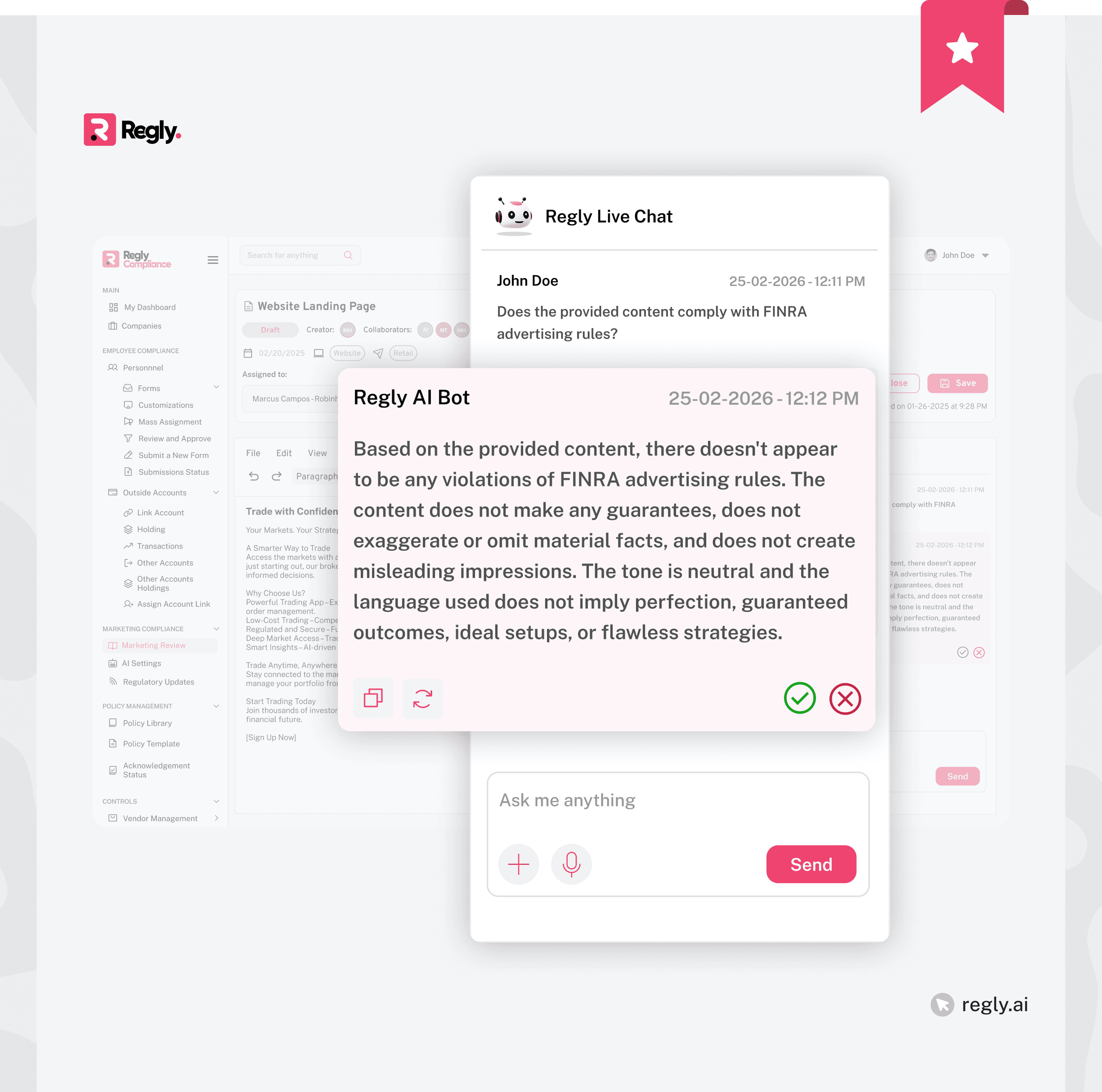AI Pre-Review and Risk Detection