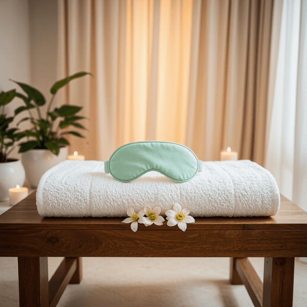 product photography of sleeping mask