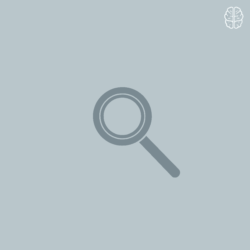 Magnifying glass icon highlighting 'discovery' as the key challenge