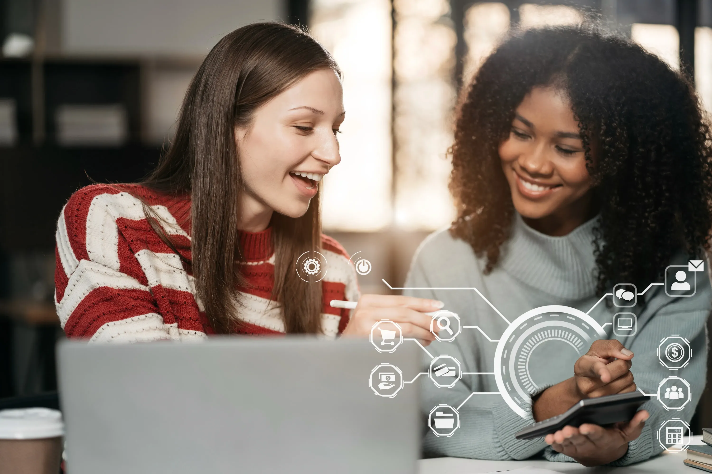Operations professional focused on high-value work after automation handles repetitive tasks, reflecting Talento-io's goal of eliminating friction from accounting, dispatch, and TMS workflows.