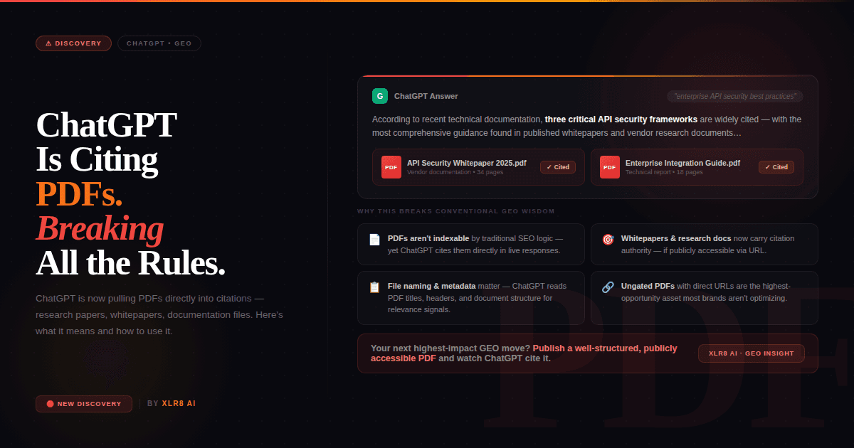ChatGPT citations for AI visibility