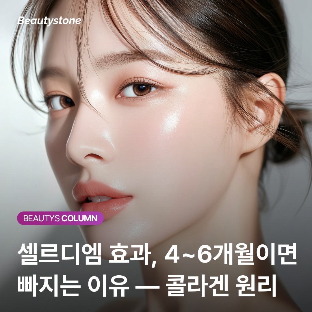 "1년 가는 거 아니었나요?" 셀르디엠과 콜라겐 충전의 진실