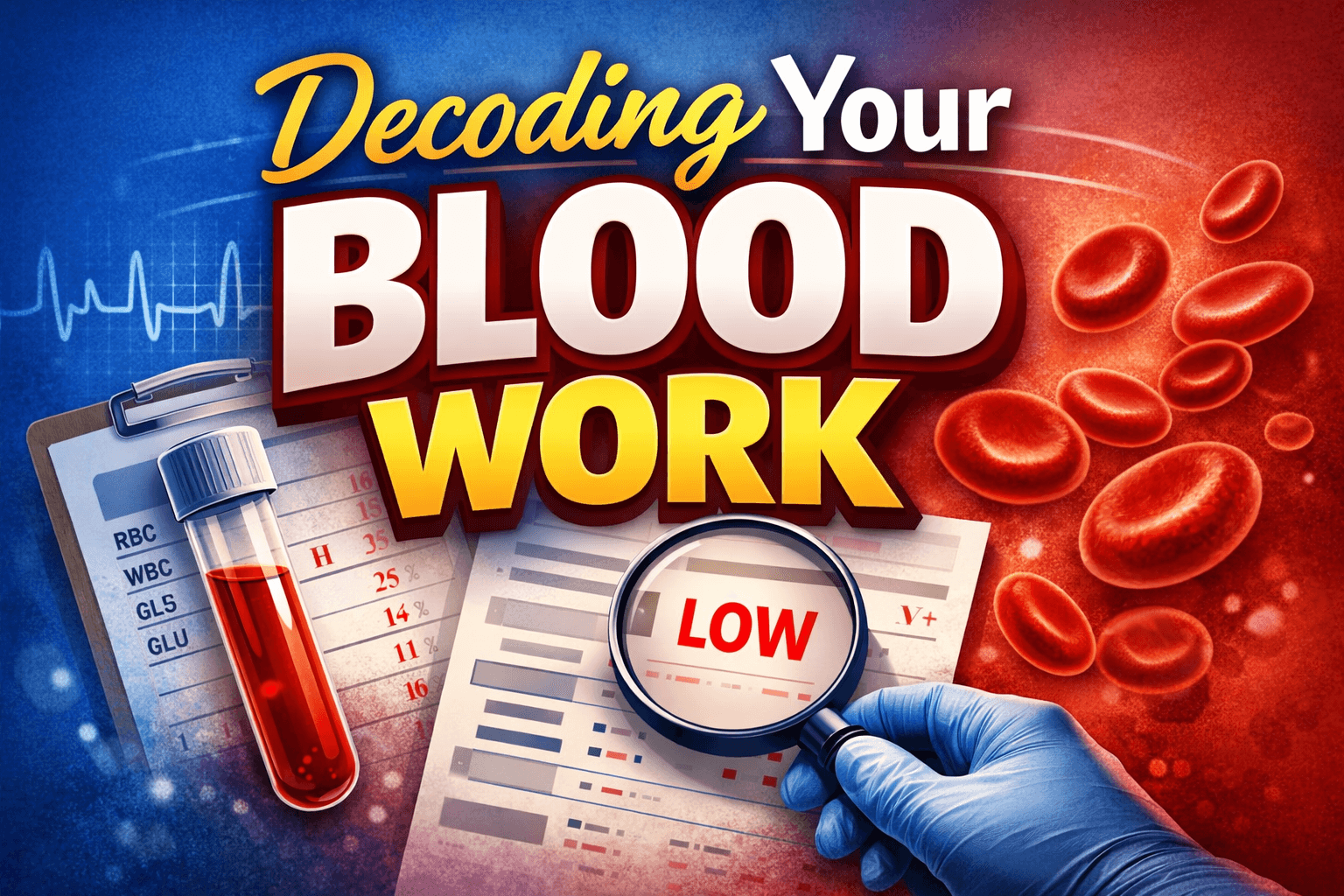 Blood work image