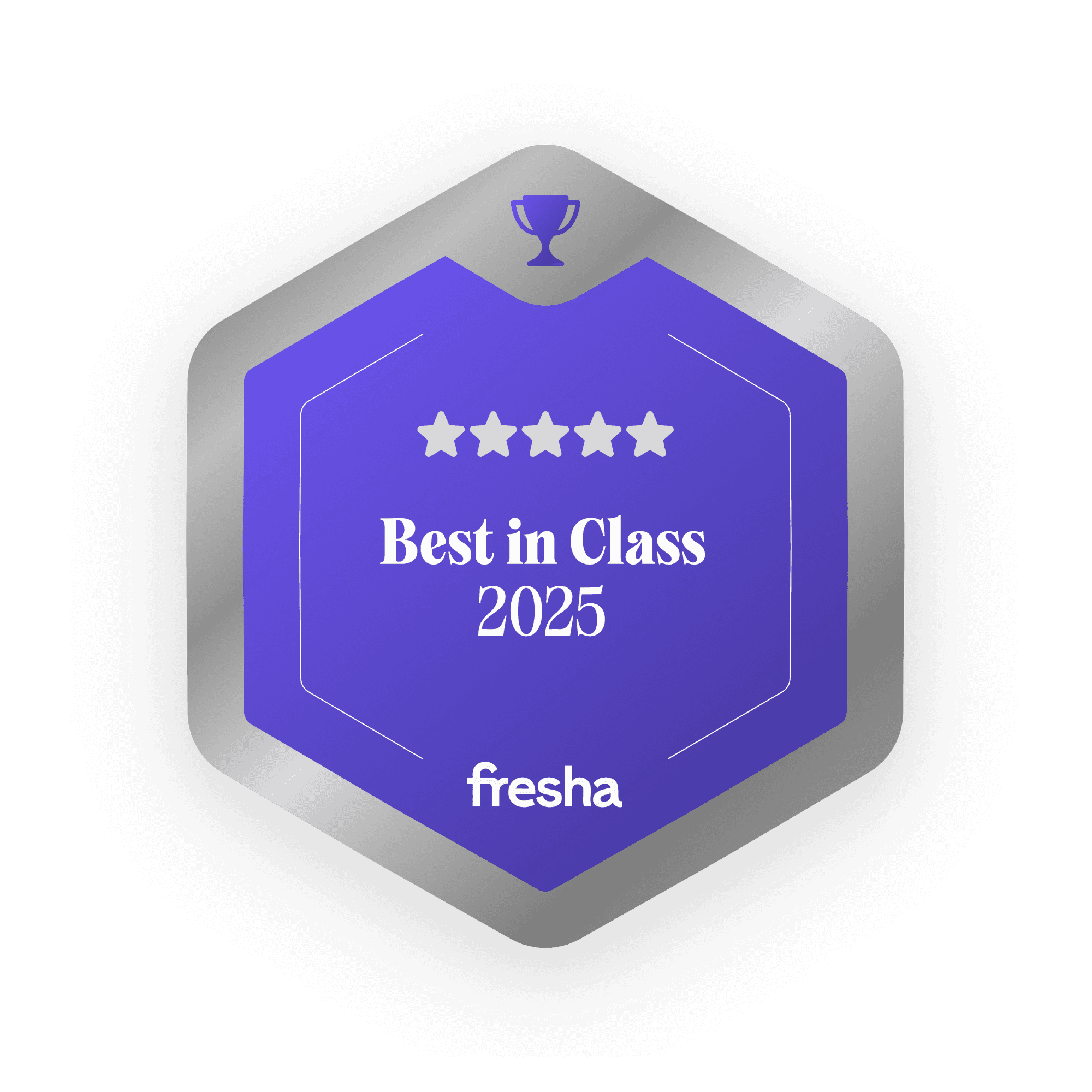 Fresha Best in Class 2025 award — Royalz Barbers