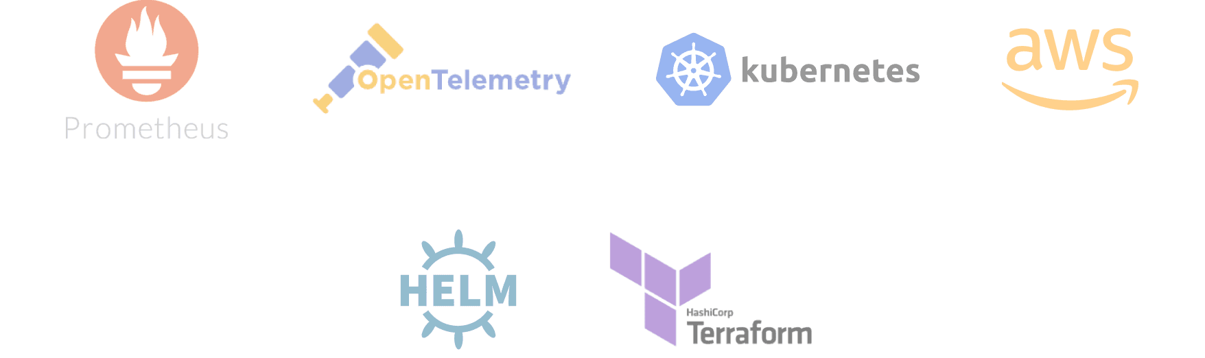 A group of logos representing different tech tools.