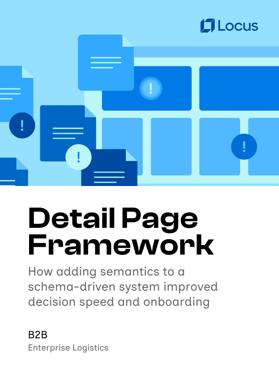 Detail Page Framework