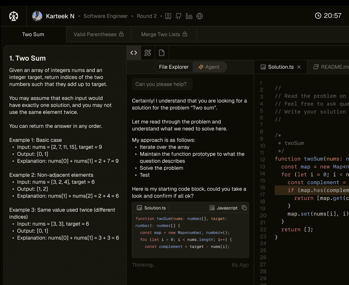 Employee working on their laptop