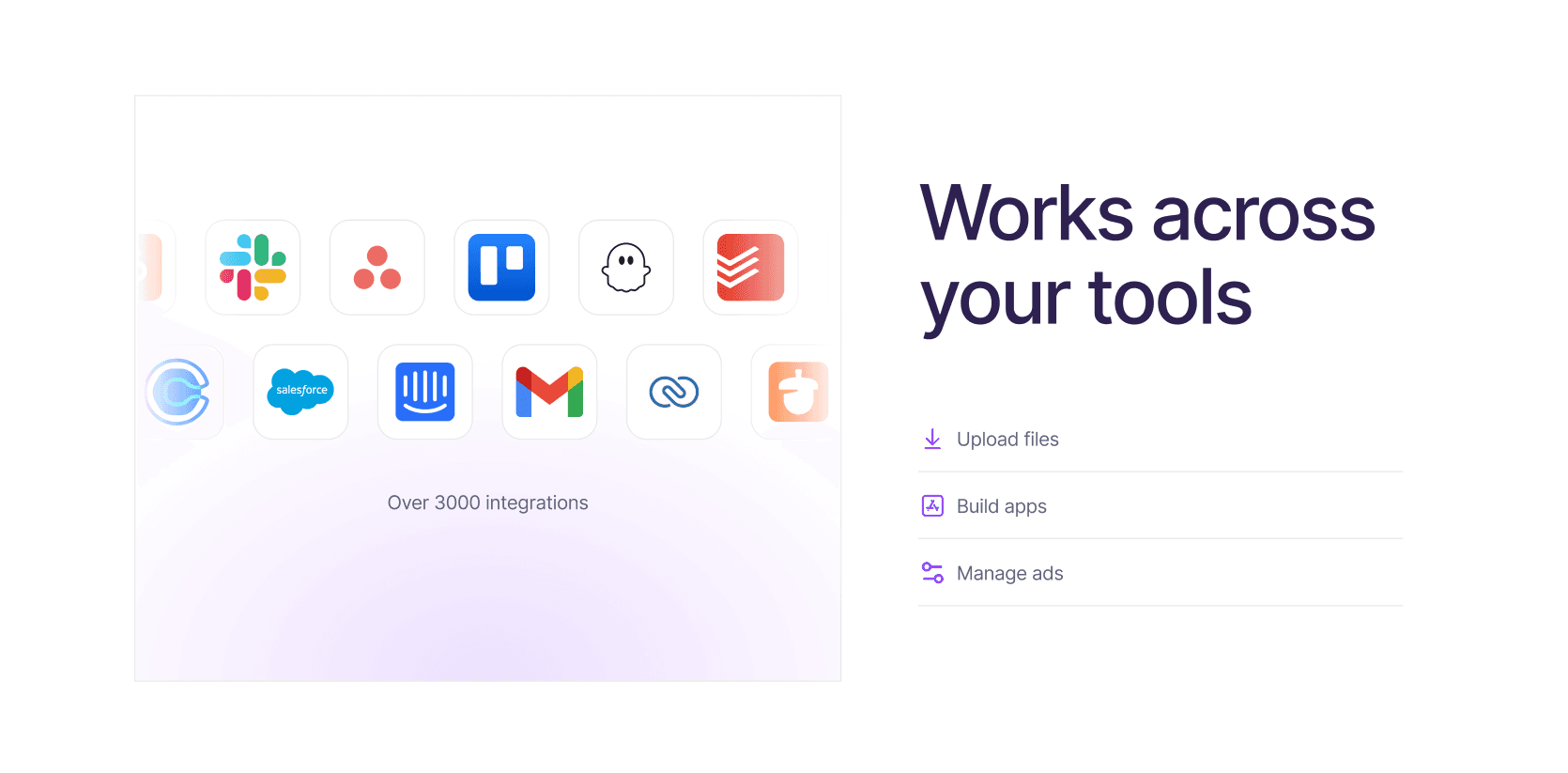 Integrations Figma Section