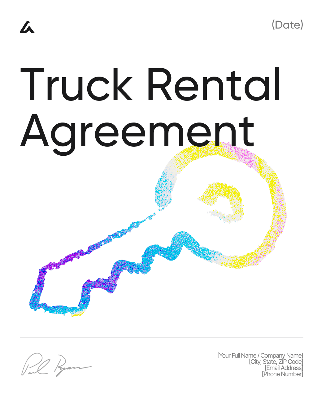 Truck Rental Agreement