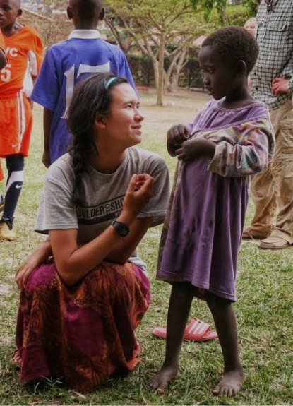 Alana Chen in Rwanda