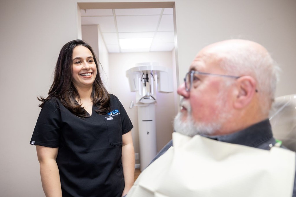 Dental Hygienist with Patient at Milltown Newark NJ
