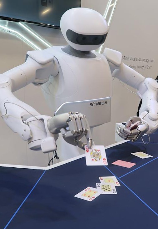 Man Wearing Black Coat