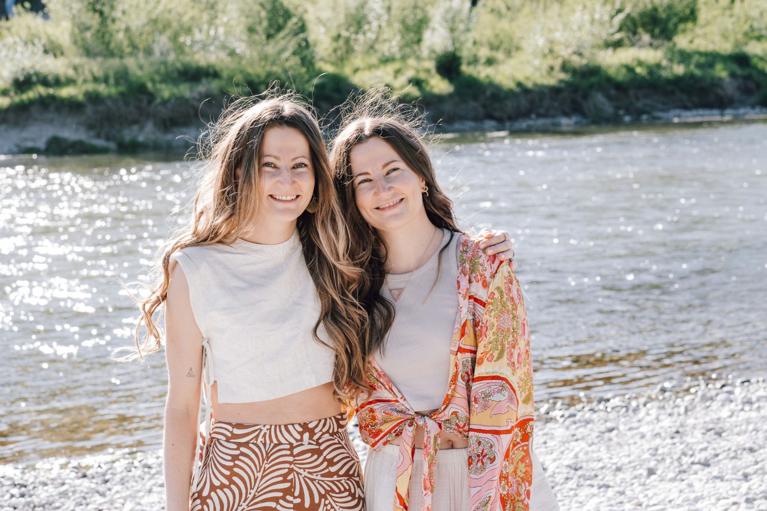 Zwillinge an der Isar