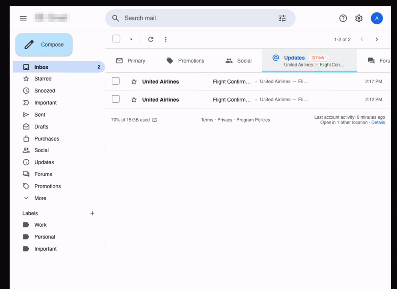 Above shows an example task from PA Bench: the agent needs to open Gmail, find the airline confirmation emails, read them, understand the pertinent information, and block the same slots in the calendar with the required details. 