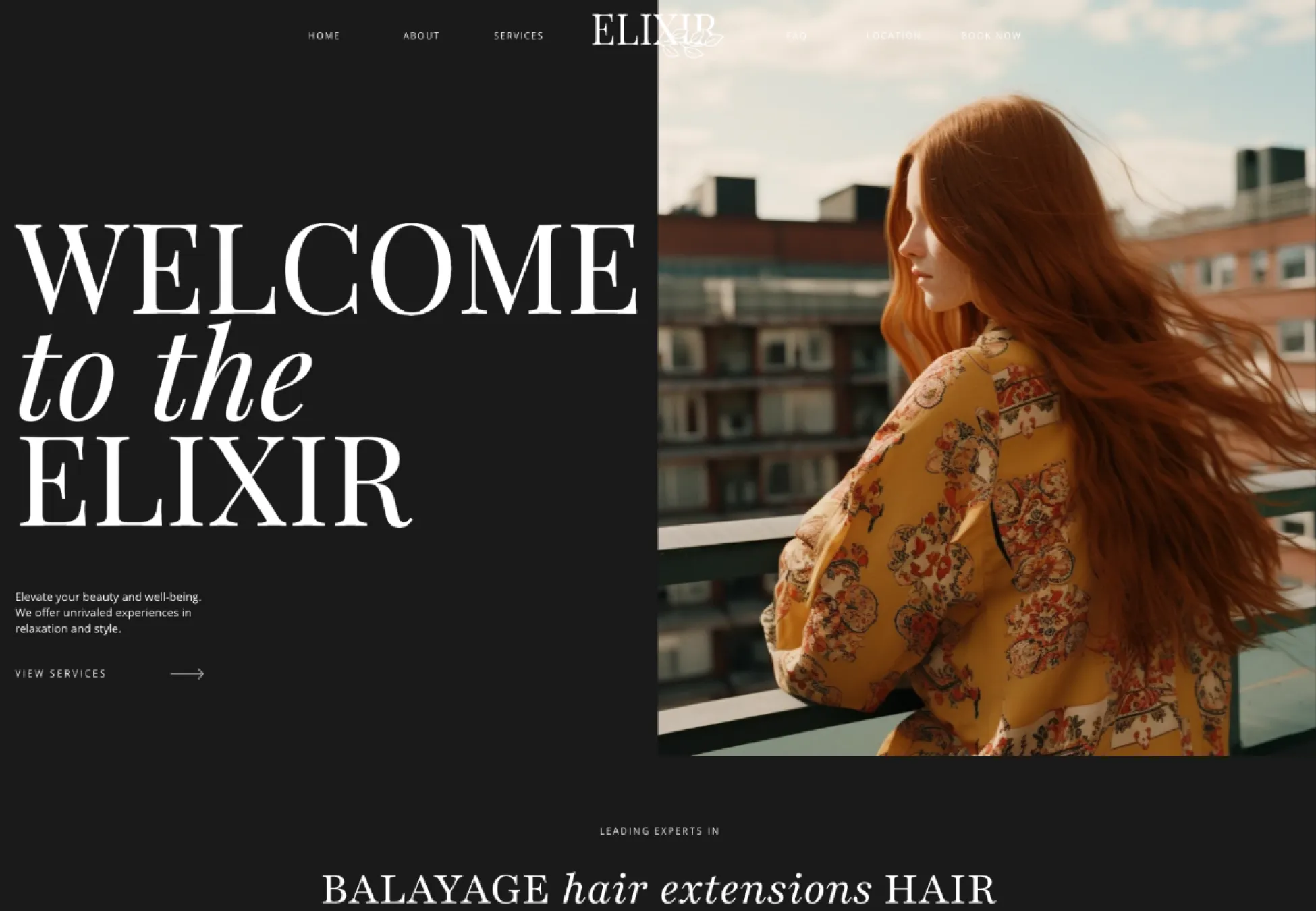 Salon & Spa Website Design