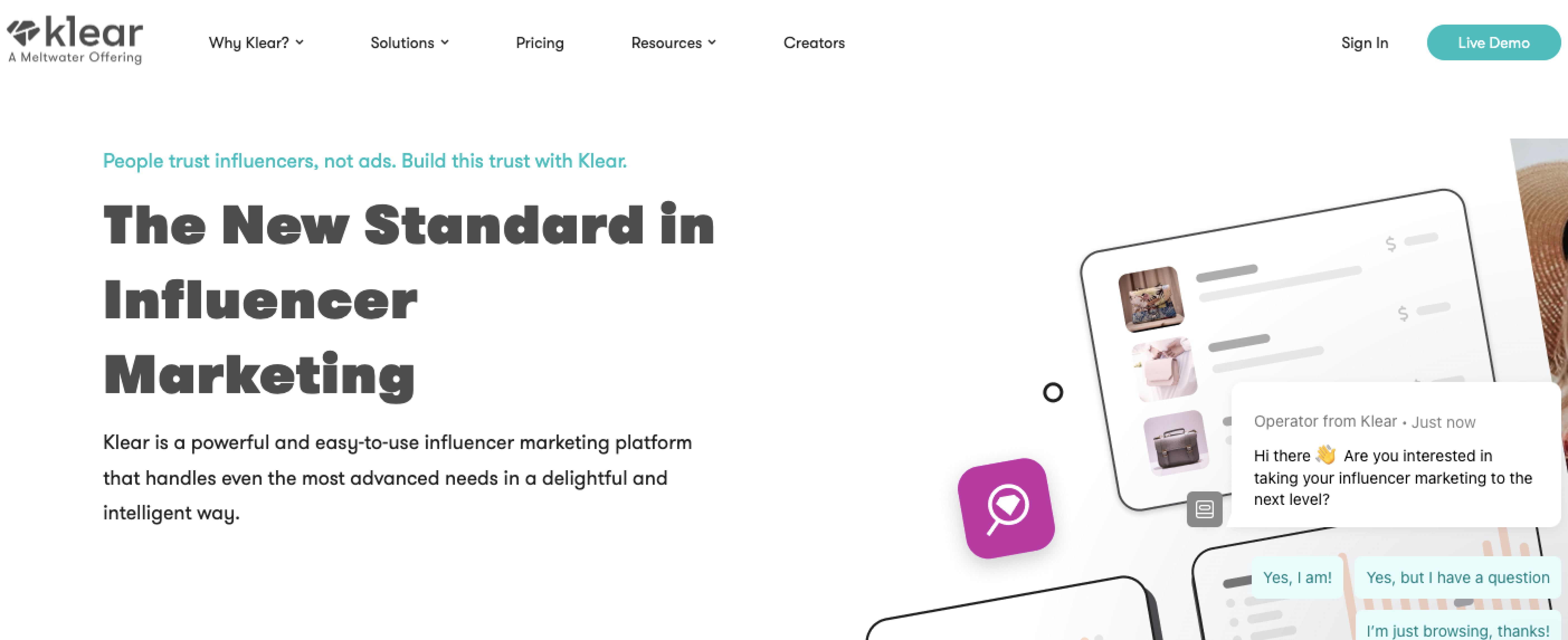 Klear - influencer marketing platform