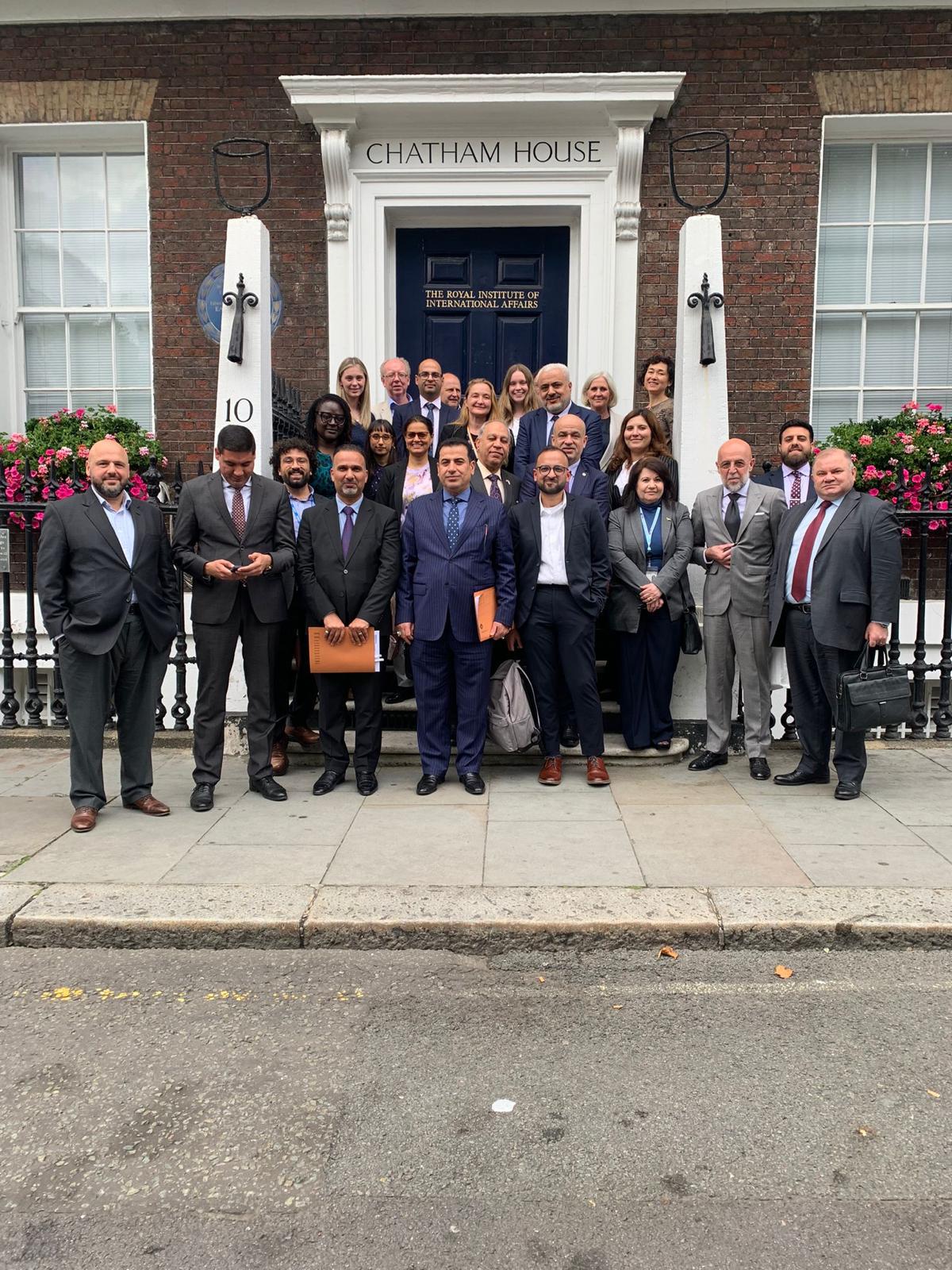 An Iraq–UK energy and climate roundtable.