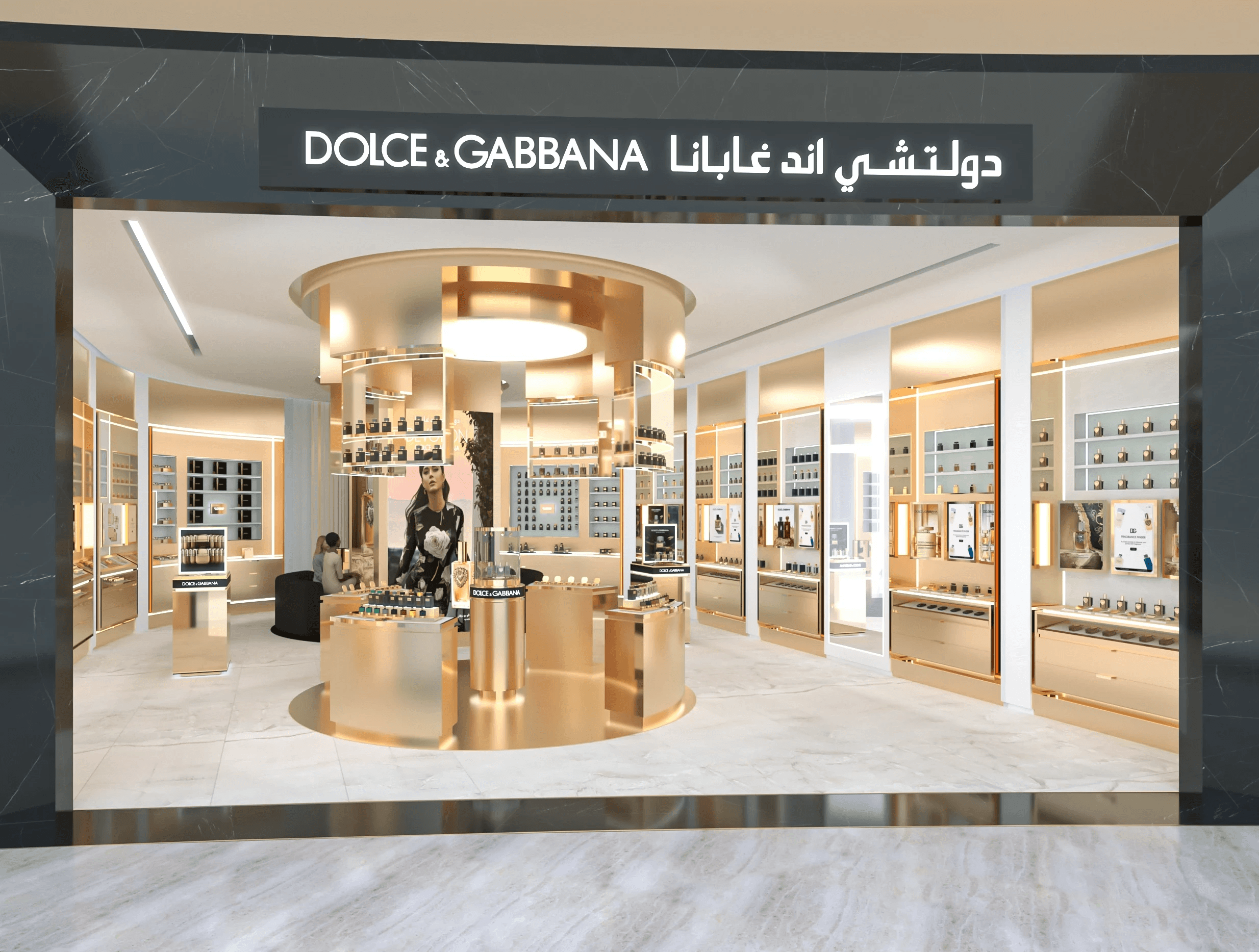 Woman with color palette