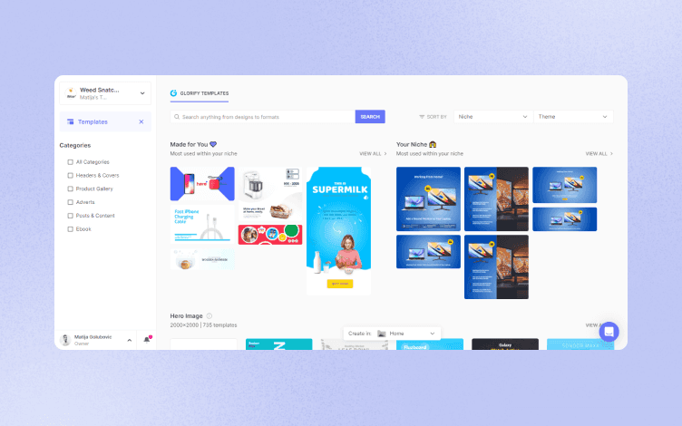 Glorify’s Template Library