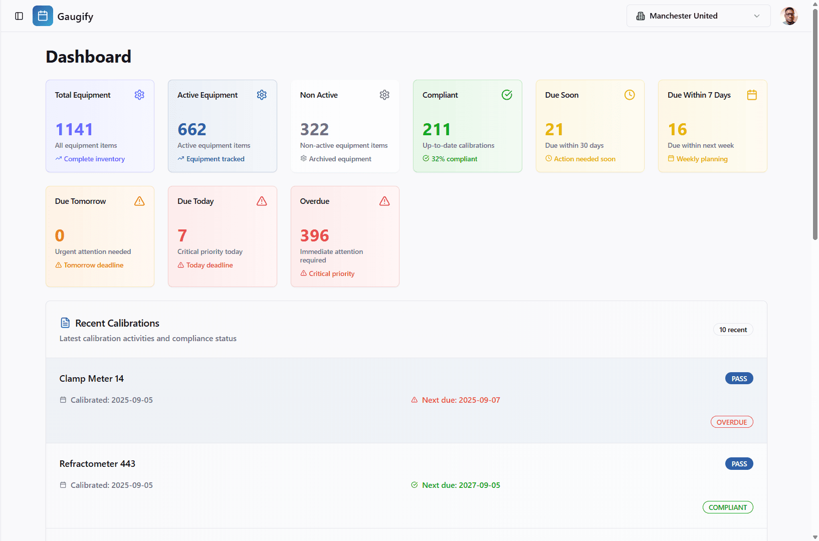 spectrophotometer calibration