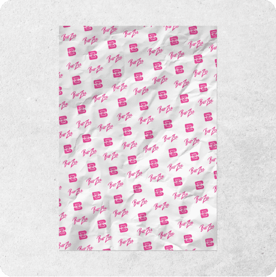 Burzee Packaging Design - Burger Wrapping