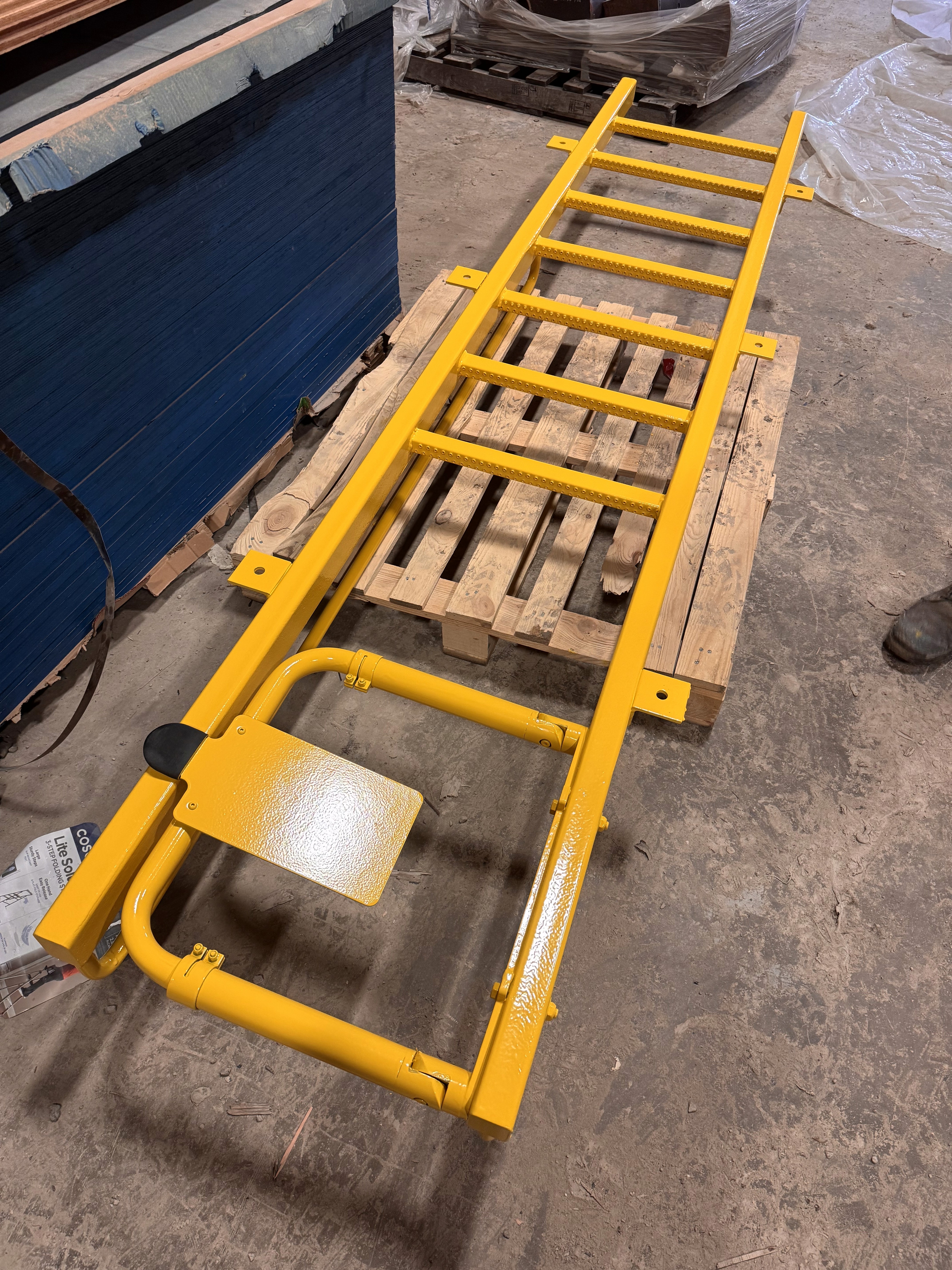 Industrial sandblasting by Rochester Sandblasting