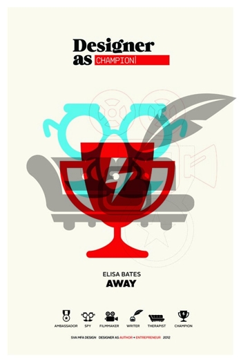 designer as champion poster