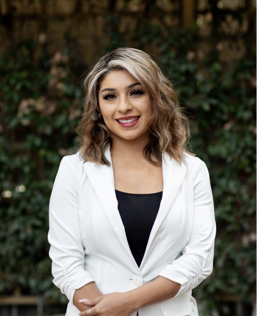 Portrait image of recently hired tech professional