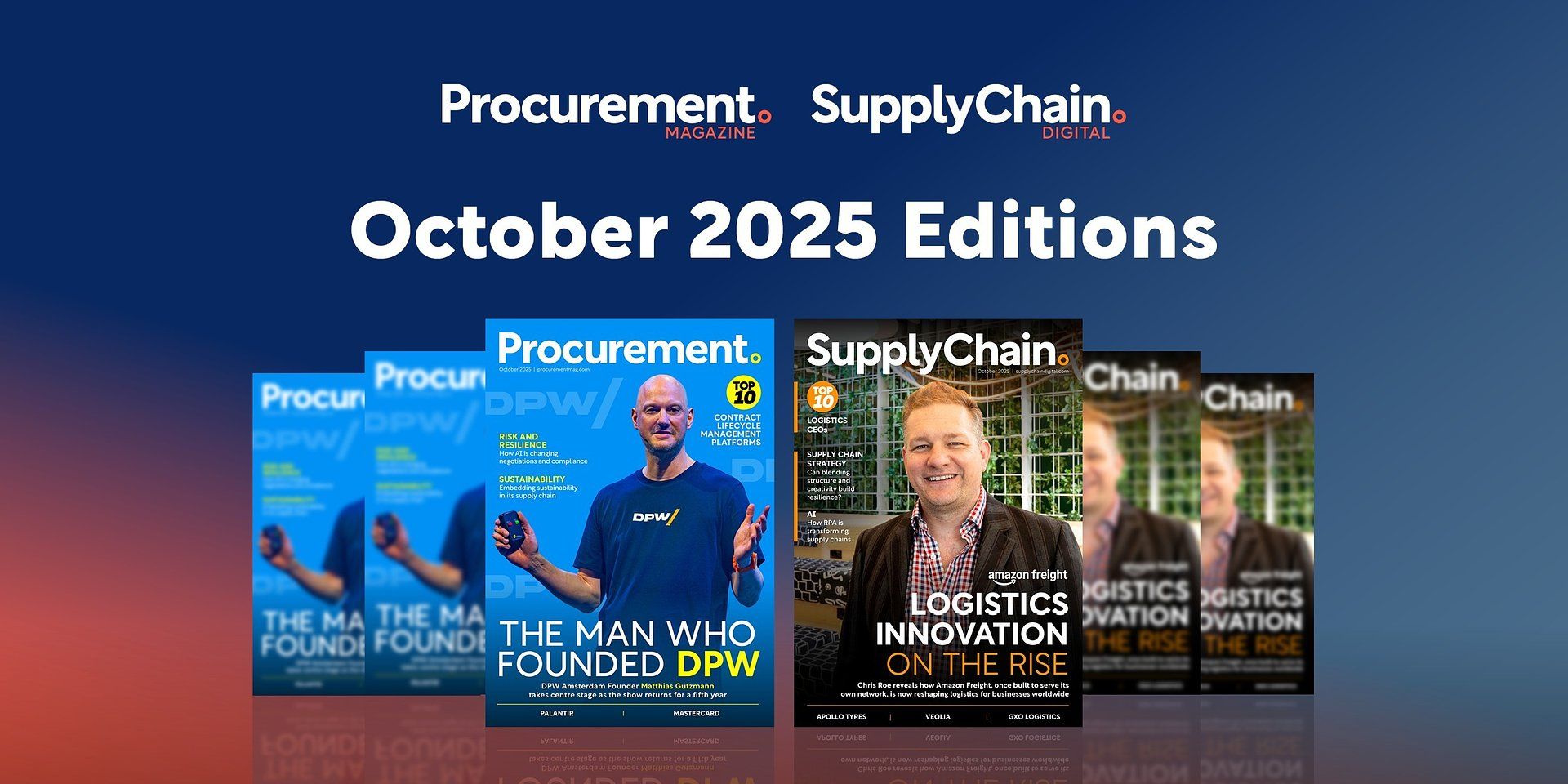 Procurement & Supply Chain Portfolio | October 2025 Global Editions Now LIVE