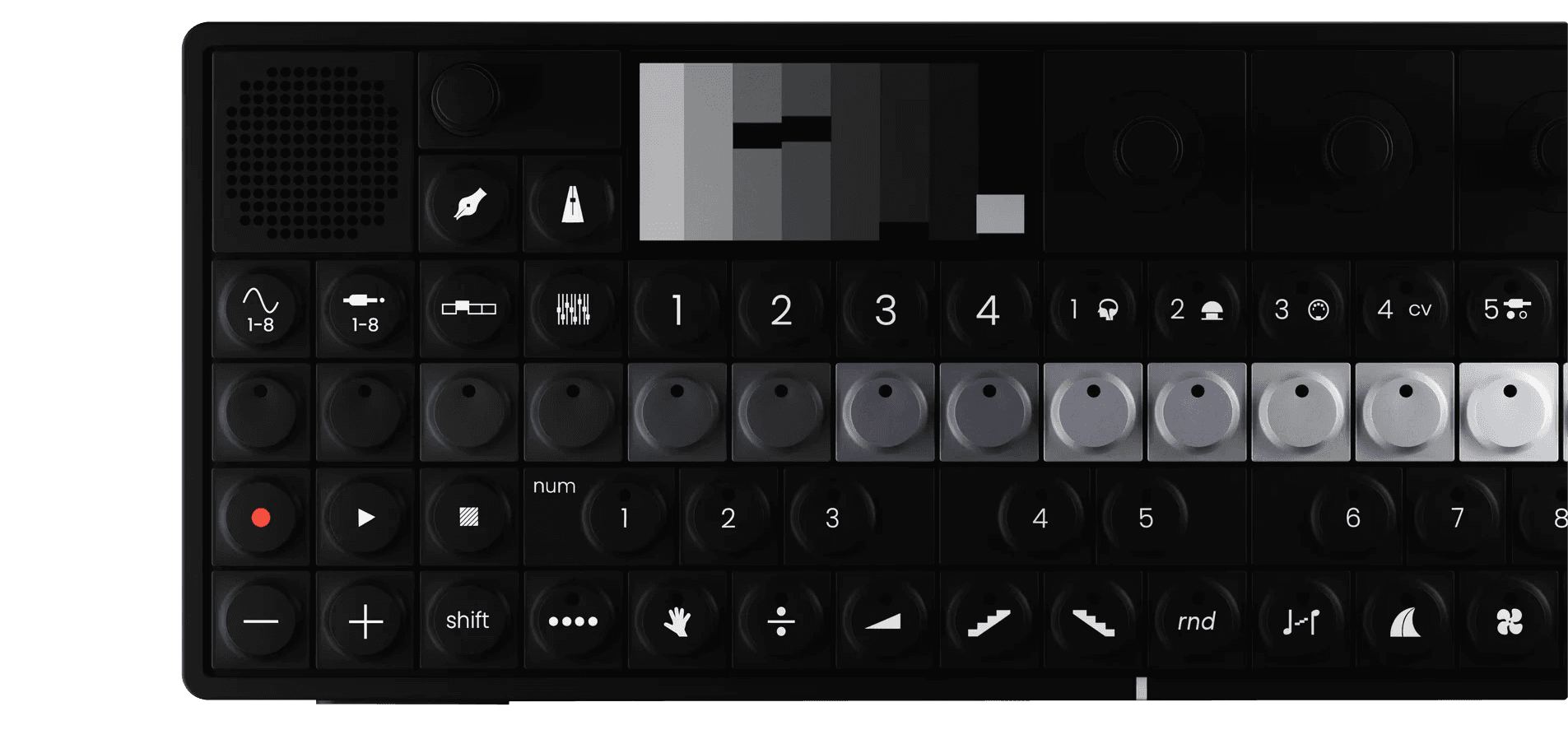 a black business card sitting on top of a table