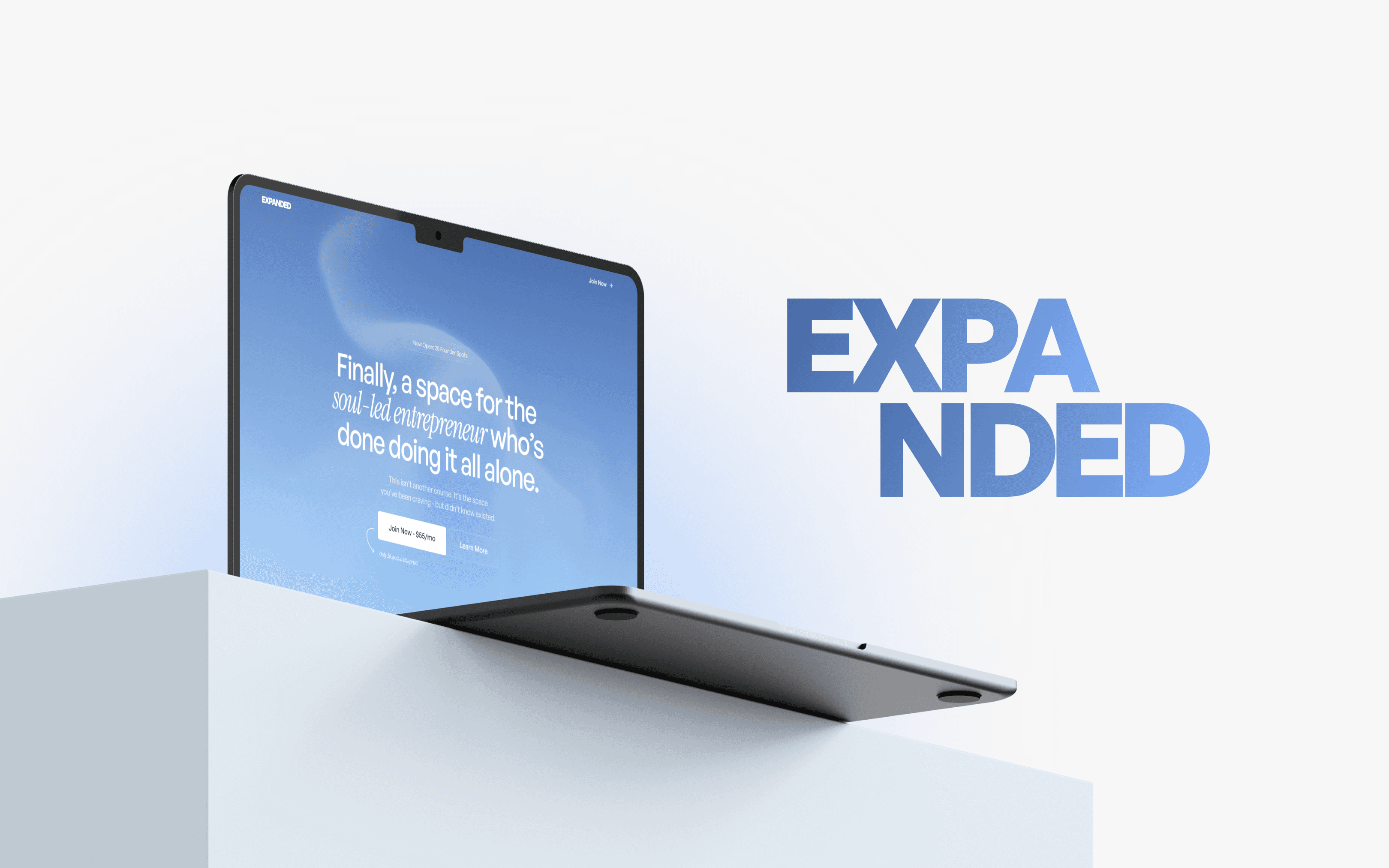 Hero Section projeto Expanded