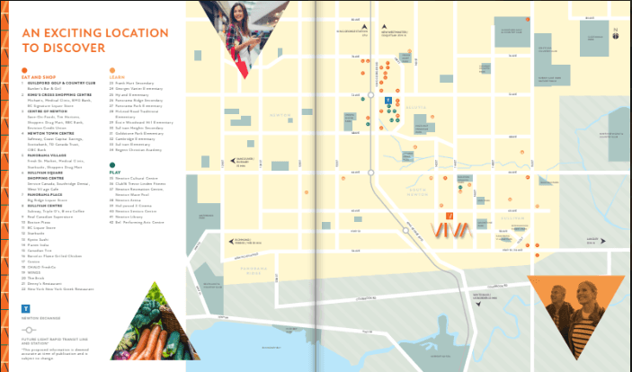 Presale branding and signage for a townhome development in Surrey
