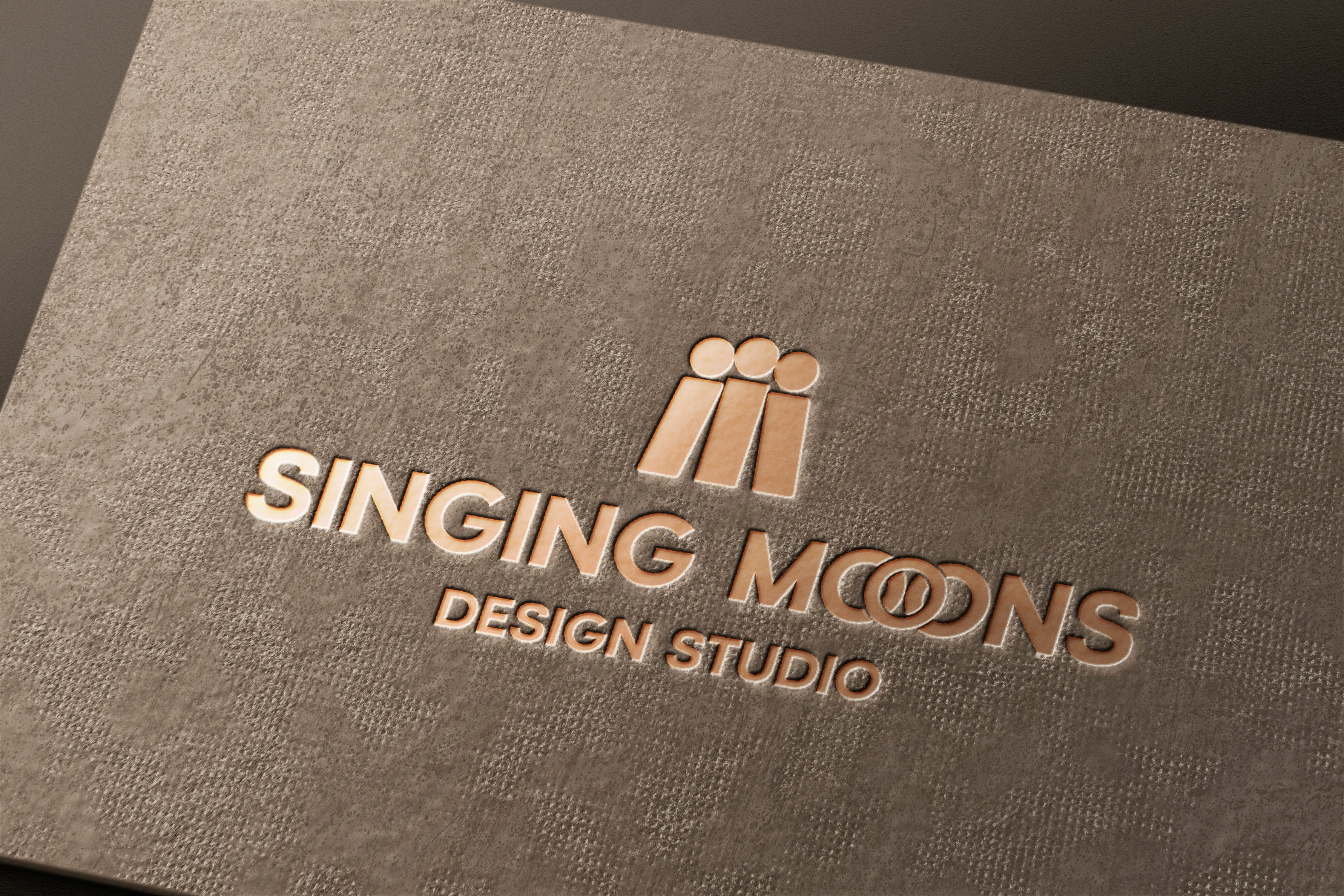 Singing Moons Logo Design