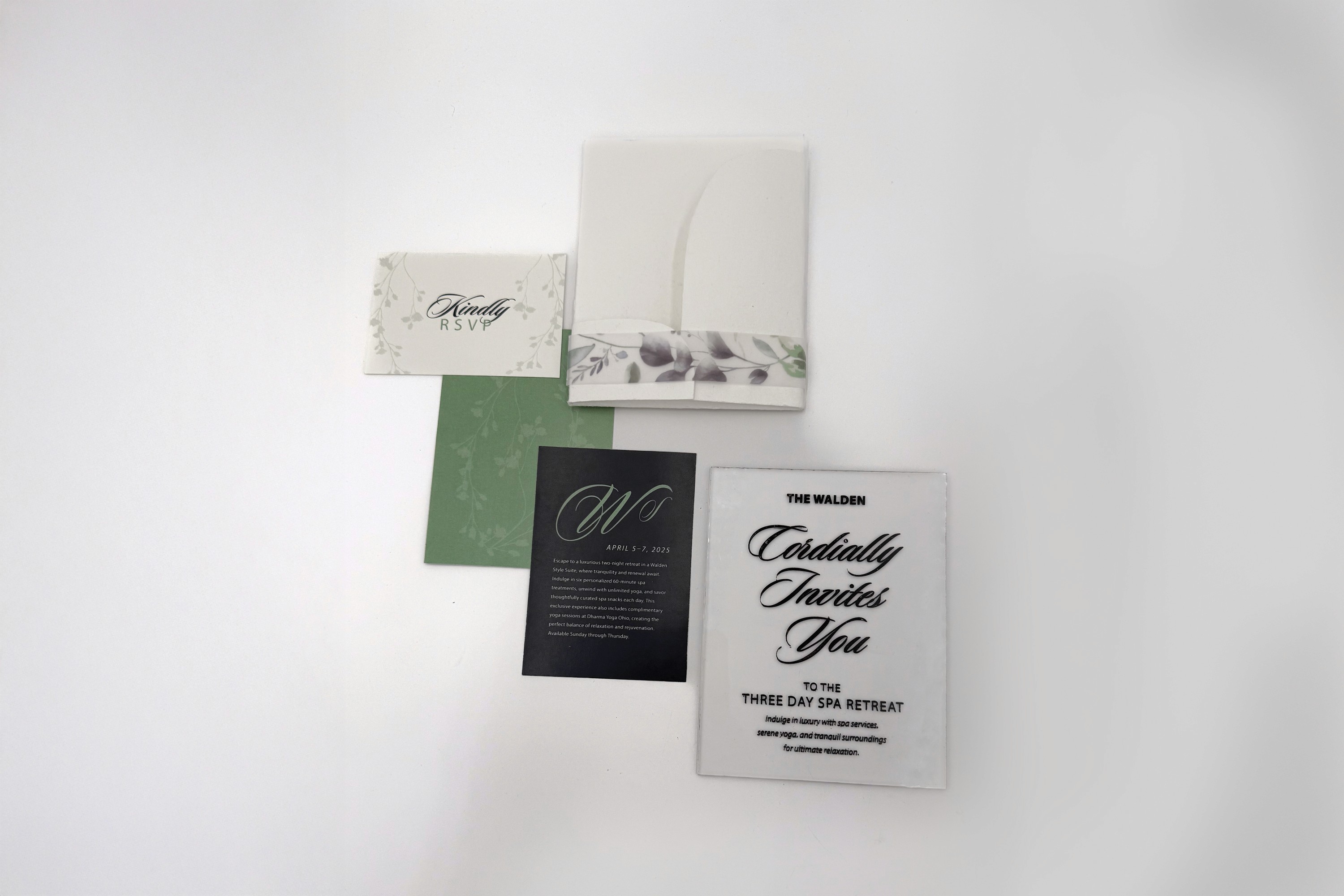 The Walden Invitation Suite  Photograph