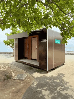modular at beach