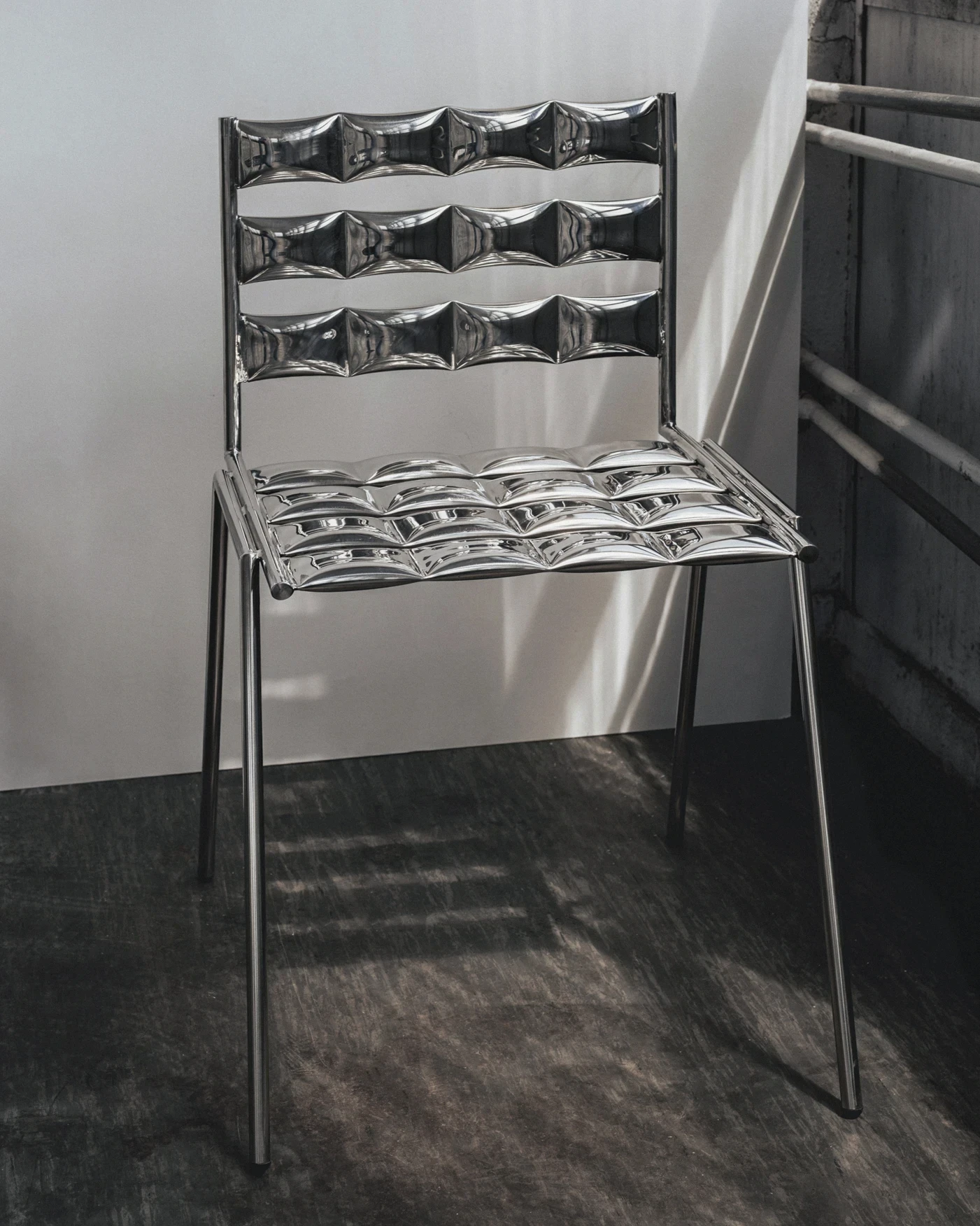 silver Cosmic Chair 