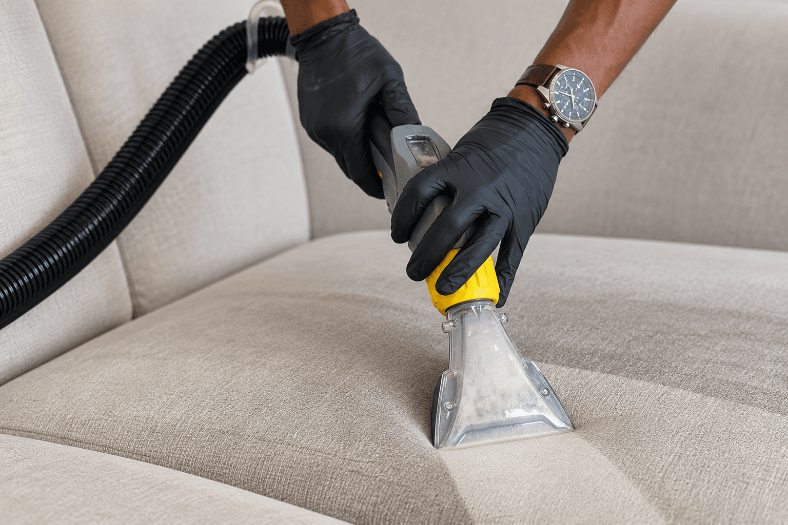 Higienização profissional Crab Cleaner — resultados que se veem