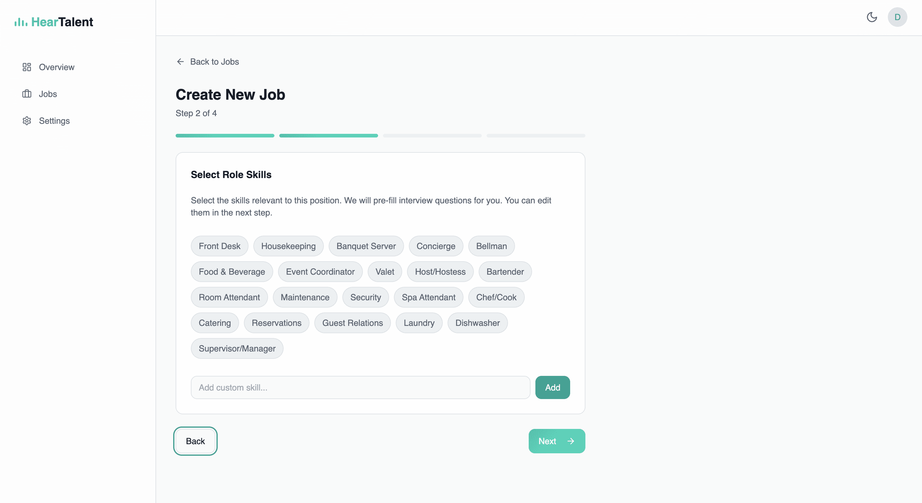 job created heartalent