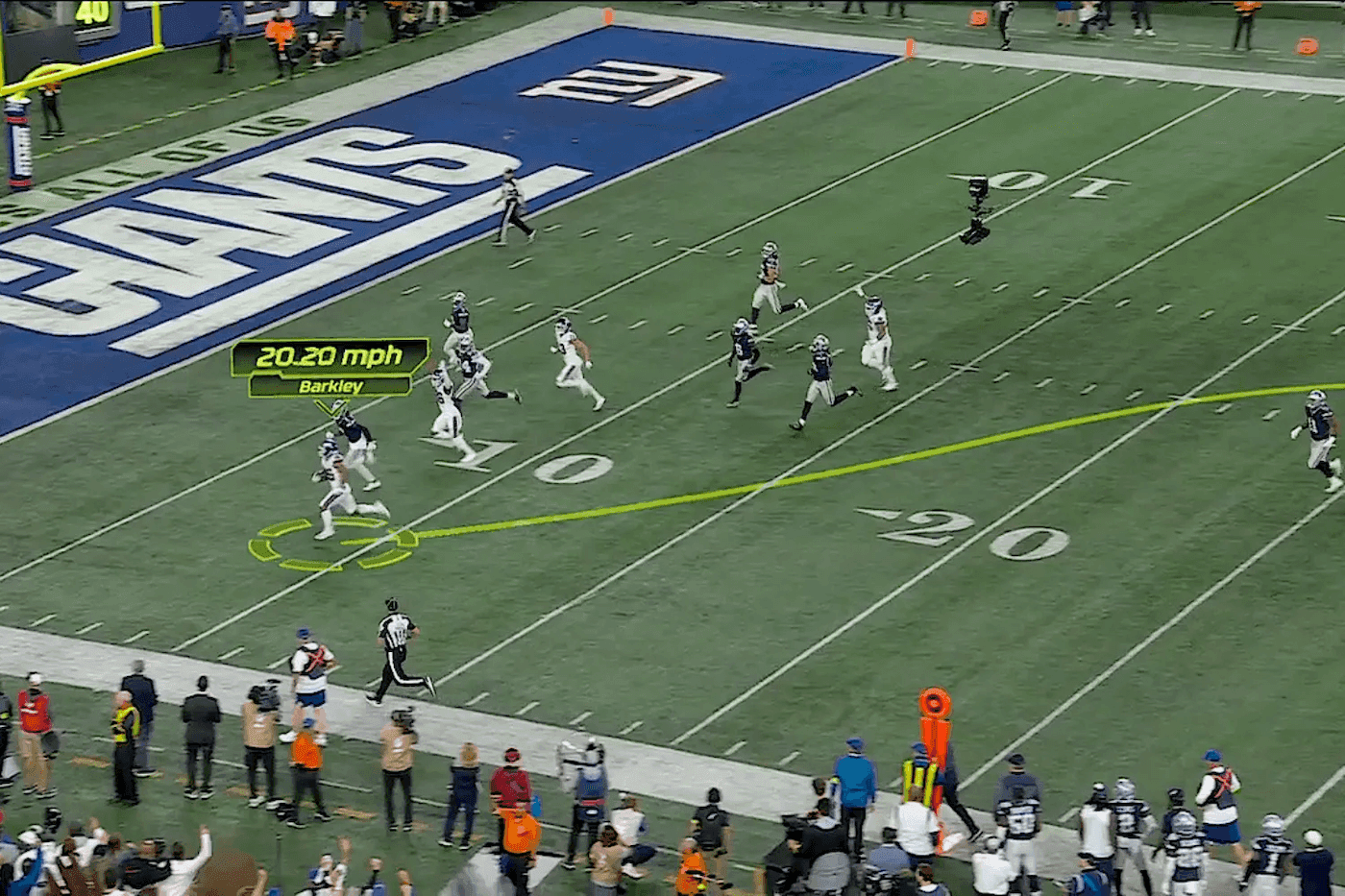 Augmented Reality Live Sports