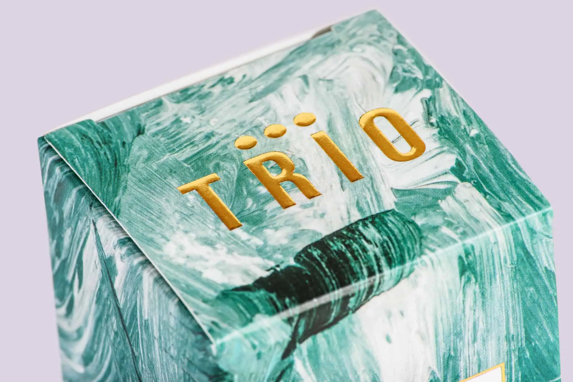 trio Foiled Product Carton Set 