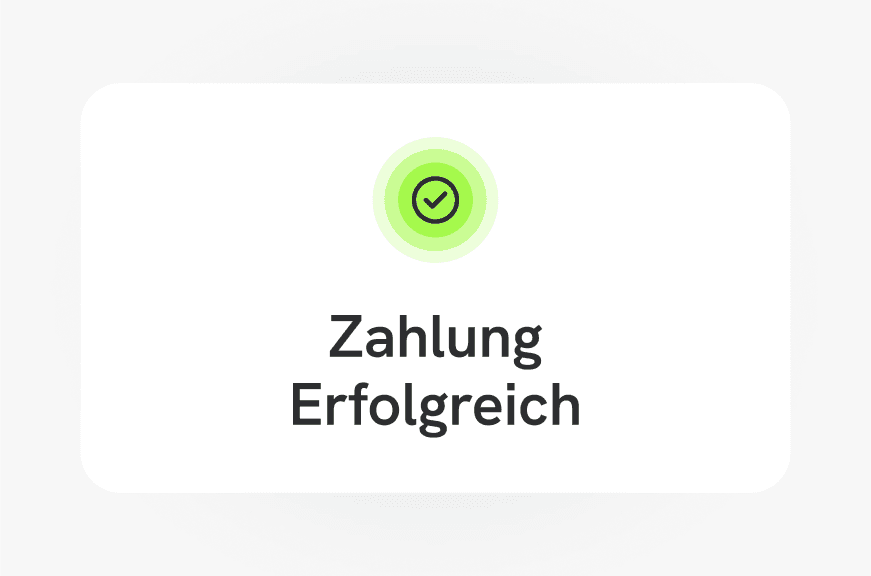 Paylink - Zahlung erhalten