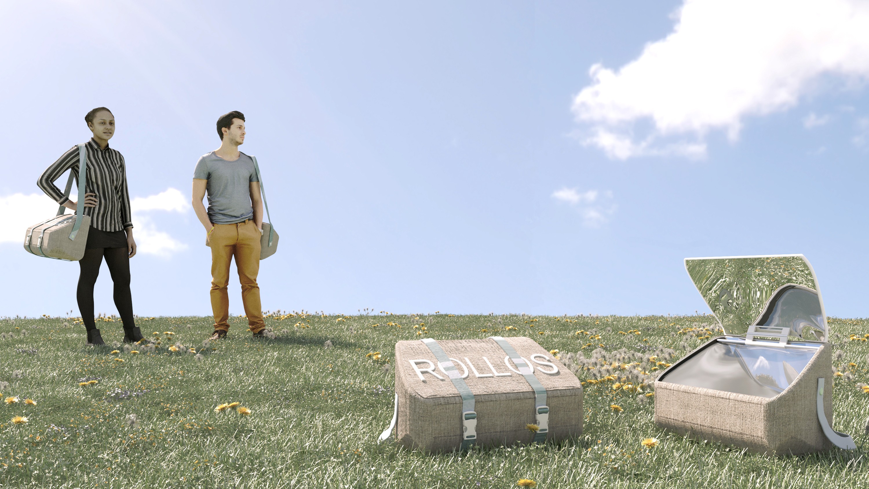 Project showcase laptop mockup